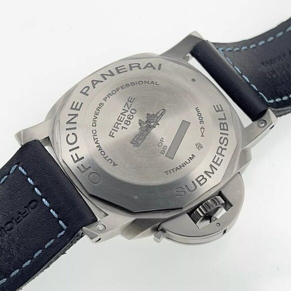 Panerai Luminor Submersible Titanium Black Dial 47mm Automatic Watch PAM01305 - Picture 9 of 10